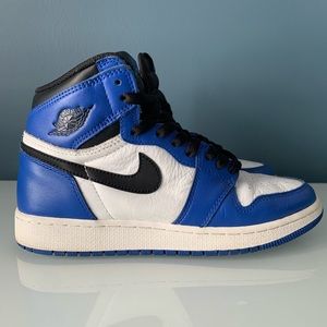 Air Jordan 1 Retro High Game Royal Blue GS Shoes